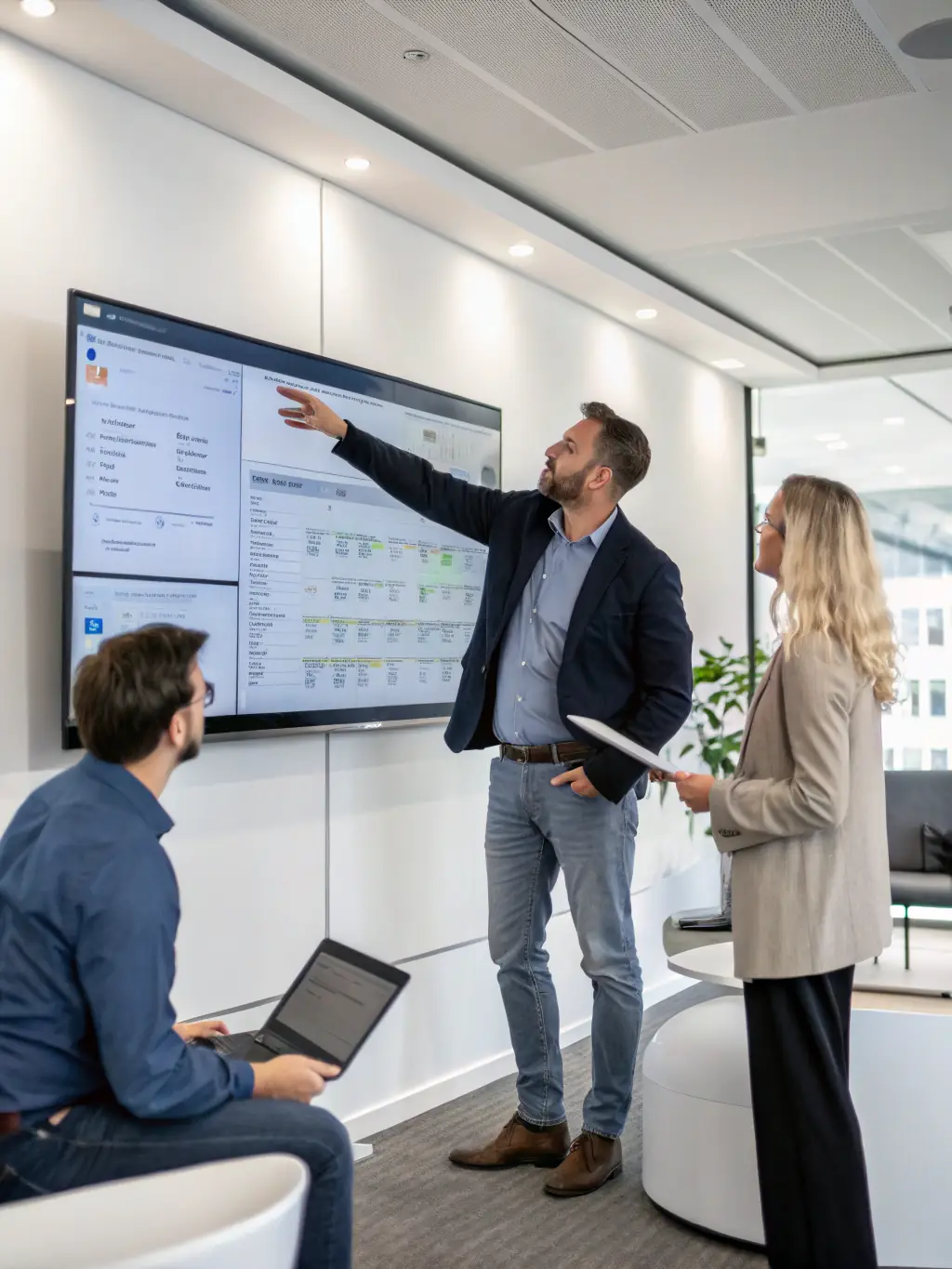 An image of a project manager overseeing a Salesforce implementation project, ensuring timely delivery and successful outcomes.